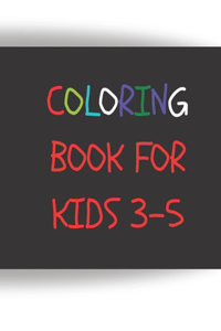 coloring book for kids 3-5