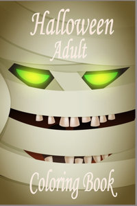 Halloween Adult coloring Book