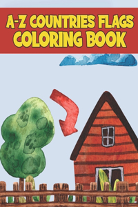 A-Z Countries Flags Coloring Book