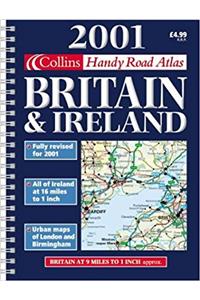 2001 Handy Road Atlas Britain and Ireland