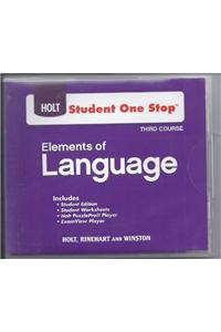 Elements of Language: Student One-Stop DVD 2009