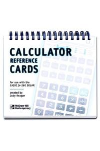 Calculator Reference Cards for the Casio Fx-260