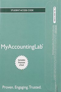 Mylab Accounting with Pearson Etext -- Access Card -- For Pearson's Federal Taxation 2017 Comprehensive