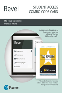 Revel for the Texas Experience: Lone Star Politics, Policy, and Participation -- Combo Access Card