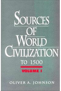 Sources World Civilization Vol 1:to 1500