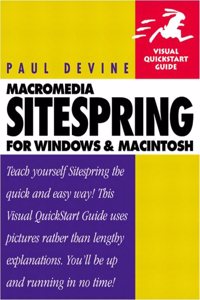 Macromedia Sitespring for Windows and Macintosh: Visual QuickStart Guide (Visual Quickstart Guides)