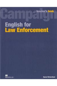 English for Law Enforcement Teacher's Book