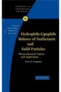 Hydrophile - Lipophile Balance of Surfactants and Solid Particles