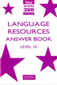 New Reading 360 Level 10: Language Resource Answer Book