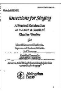 Directions for Singing: Orchestrated Parts Set