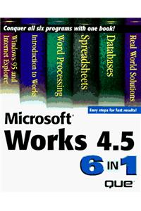 Microsoft Works 4.0 6 in 1