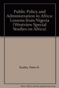 Public Policy And Administration In Africa