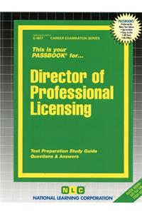 Director of Professional Licensing