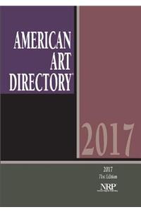 American Art Directory 71st Edition 2017