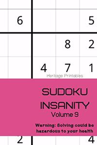 Sudoku Insanity Volume 9
