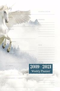 2019 - 2021 Weekly Planner: Plan Your Daily Appointments, Schedule, Priorities or To-Do Lists for 2 Years in this 109 page 1 July 2019 to 31 July 2021 Weekly Planner / Journal;