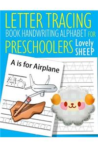 Letter Tracing Book Handwriting Alphabet for Preschoolers Lovely Sheep