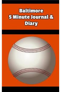 Baltimore 5 Minute Journal & Diary