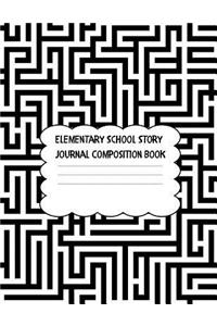 Elementary School Story Journal Composition Book