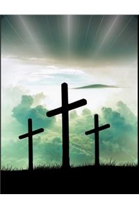 The Cross Christian Inspirational Notebook