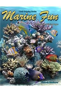 Adult Coloring Books Marine Fun