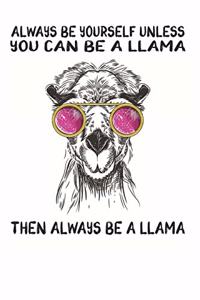 Always Be Yourself Unless You Can Be A Llama Then Always Be A Llama