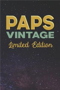 Paps Vintage Limited Edition