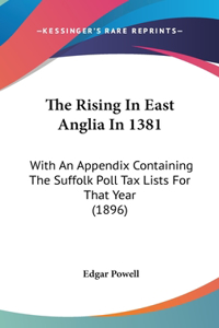 Rising In East Anglia In 1381