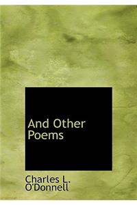 And Other Poems