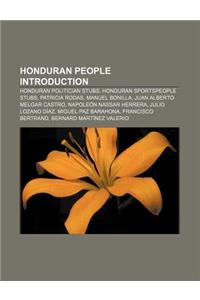 Honduran People Introduction