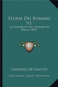 Storia Dei Romani V1