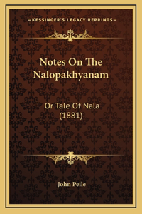 Notes On The Nalopakhyanam