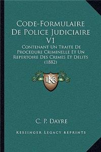 Code-Formulaire De Police Judiciaire V1