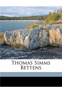 Thomas SIMMs Bettens