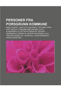 Personer Fra Porsgrunn Kommune
