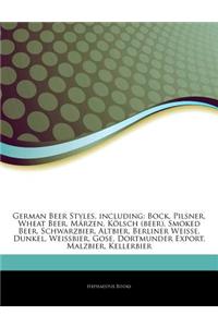 Articles on German Beer Styles, Including