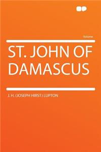 St. John of Damascus