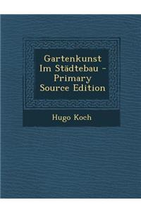 Gartenkunst Im Stadtebau