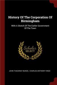 History of the Corporation of Birmingham