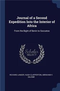 Journal of a Second Expedition Into the Interior of Africa