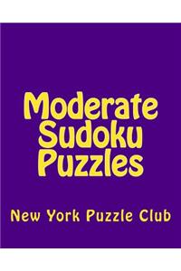 Moderate Sudoku Puzzles