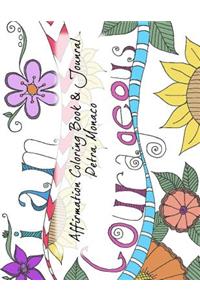 Affirmation Coloring Book & Journal