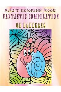Adult Coloring Book Fantastic Compilation of Patterns