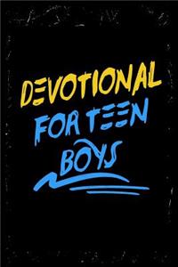 Devotional For Teen Boys
