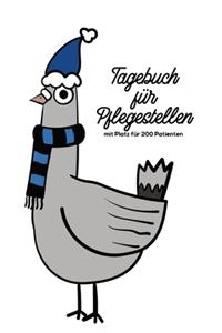 Tagebuch für Pflegestellen mit Platz für 200 Patienten