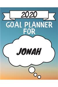 2020 Goal Planner For Jonah