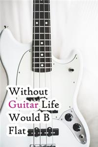 Without Guitar Life Would B Flat