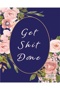 Get Shit Done Weekly & Monthly Planner