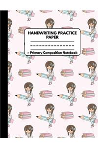Handwriting Practice Paper Notebook Primary Composition Notebook