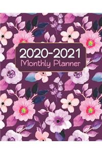 2020-2021 Monthly Planner